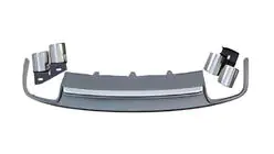Audi A4 B8 2007–2015 Zadný difúzor s koncovkami výfuku S-Style (2007-2011) fotografia 1