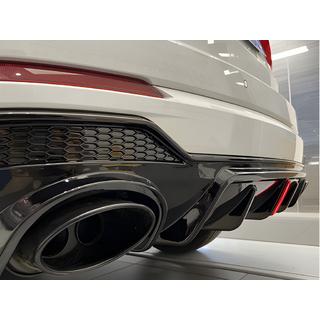 Zadný difúzor s koncovkami výfuku QRS-Style Audi Q3 2019–2025 fotografia 1