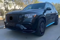 Mercedes GLS X167 2019– Sada bodykitu GLS900 BRB Black ABS (pre GLS63) fotografia 3