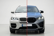 BMW X6 E71 2008–2014 Faceliftový kit pre X6M F96 LCI fotografia 1