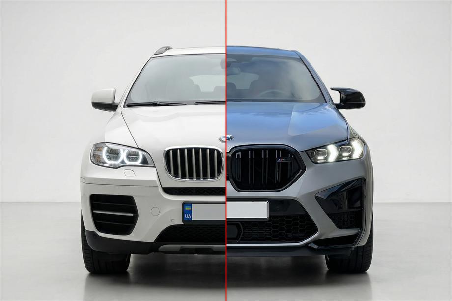 BMW X6 E71 2008–2014 Faceliftový kit pre X6M F96 LCI Image