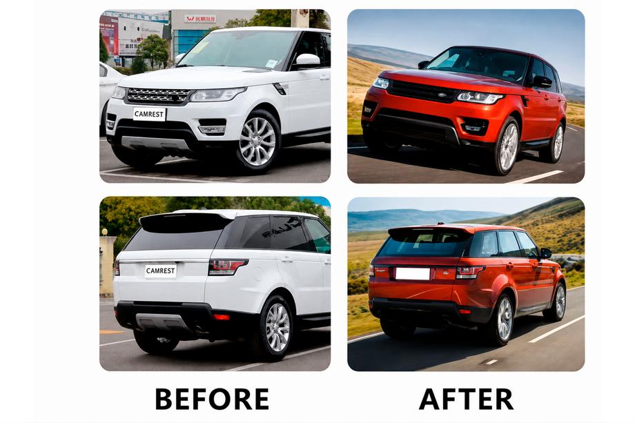 Range Rover Sport 2014–2022 Sada bodykitu Black Pack (2013-2017) Image