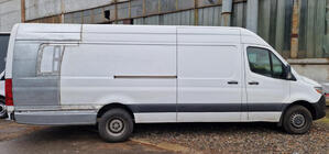 Volkswagen Crafter 2006–2016 Sada na predĺženie karosérie Stredná časť fotografia 1