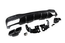 Mercedes GLE/ML class W166 2011–2018 Zadný difúzor pre GLE (dizajn GLE63 Black) fotografia 4