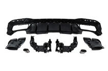 Mercedes GLE/ML class W166 2011–2018 Zadný difúzor pre GLE (dizajn GLE63 Black) fotografia 6