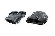 Mercedes C-class W205 2014–2021 Zadný difúzor s koncovkami Black (pre Coupe dizajn AMG63) fotografia 7