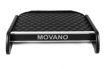 Opel Movano 2010–2021 Polička na palubnú dosku (čierna s čiernym prešívaním) fotografia 1