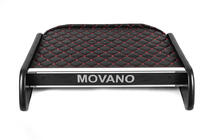 Opel Movano 2010–2021 Polička na palubnú dosku (čierna s červeným prešívaním) fotografia 1