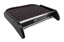 Opel Movano 2010–2021 Polička na palubnú dosku (čierna s červeným prešívaním) fotografia 3