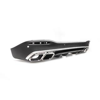 Zadný difúzor GLS63 AMG (s chrómovými koncovkami výfuku) fotografia 3