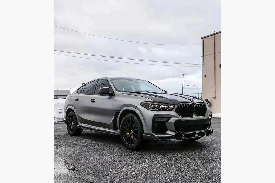 BMW X6 G06 2019–2027 Sada bodykitu s kapotou Carbon V2 (2018-2022) Fotografia 1