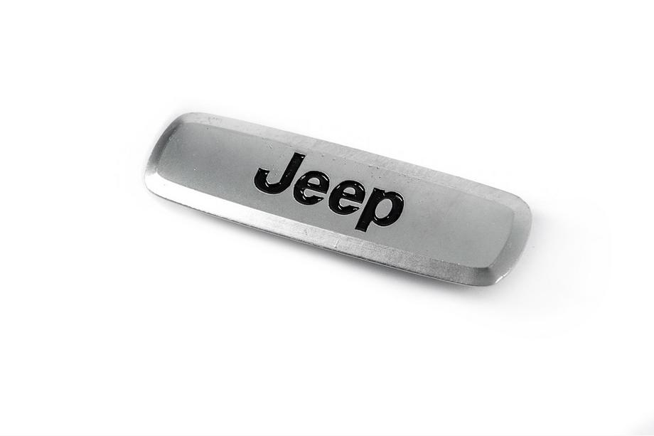 Jeep Hliníkový štítok na autokoberce (1 ks) Image