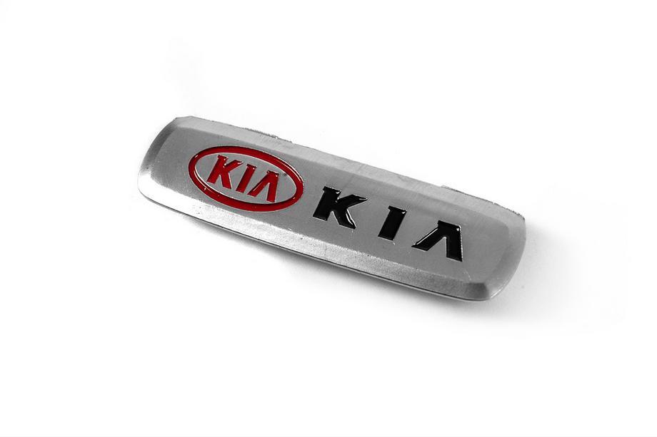 KIA Hliníkový štítok na autokoberce (1 ks) Image