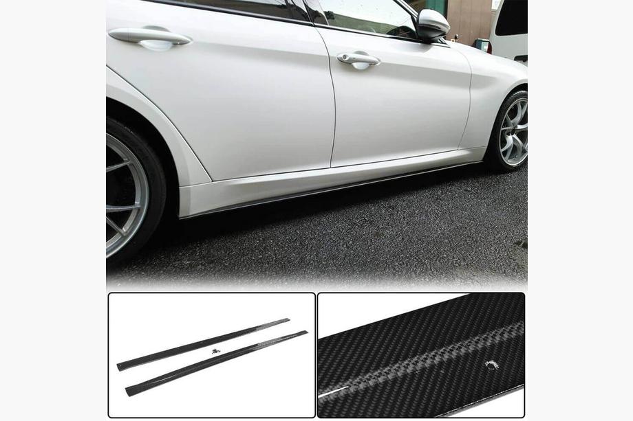 Alfa Romeo Giulia 2016–2022 Bočné prahy V2 (pre Base/Sport, Karbon) Image
