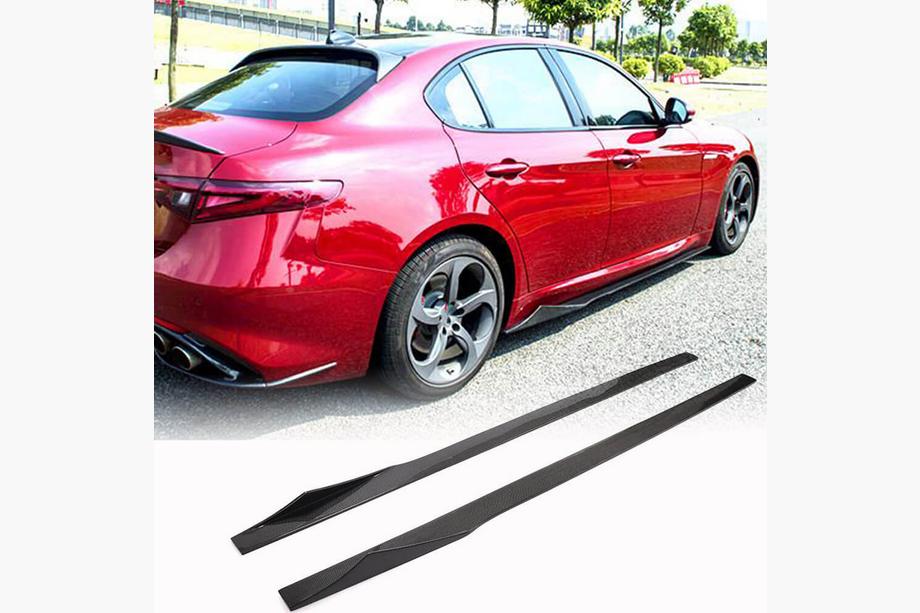 Alfa Romeo Giulia 2016–2022 Bočné prahy V3 (pre Base/Sport, karbón) Image