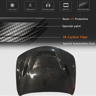 Kapota V1 (Carbon) Alfa Romeo Giulia 2016–2022 fotografia 4