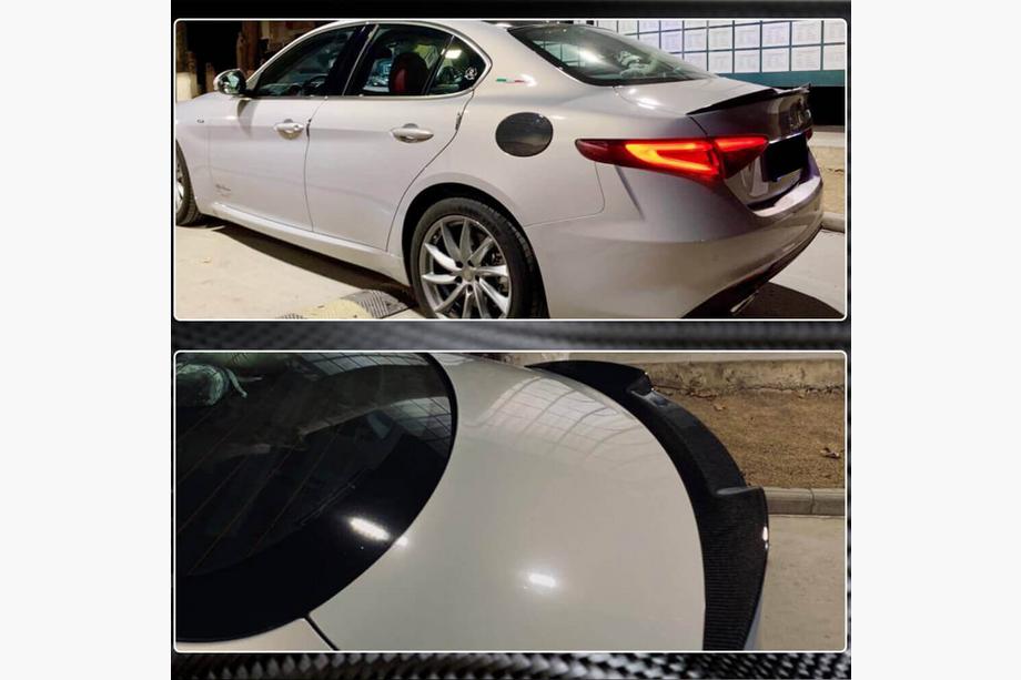Alfa Romeo Giulia 2016–2022 Spojler V2 (sklolaminát) Image