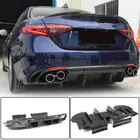 Alfa Romeo Giulia 2016–2022 Difúzor zadného nárazníka V1 (pre Base, karbón) fotografia 1