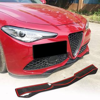 Predný nárazníkový lip spojler (pre Sport, karbón) Alfa Romeo Giulia 2016–2022 fotografia 1