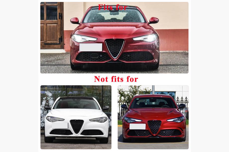 Alfa Romeo Giulia 2016–2022 Predný nárazníkový lip spojler (pre Sport, karbón) Fotografia 7