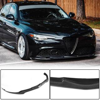 Predný nárazníkový lip Lip V2 (pre Sport, karbón) Alfa Romeo Giulia 2016–2022 fotografia 2