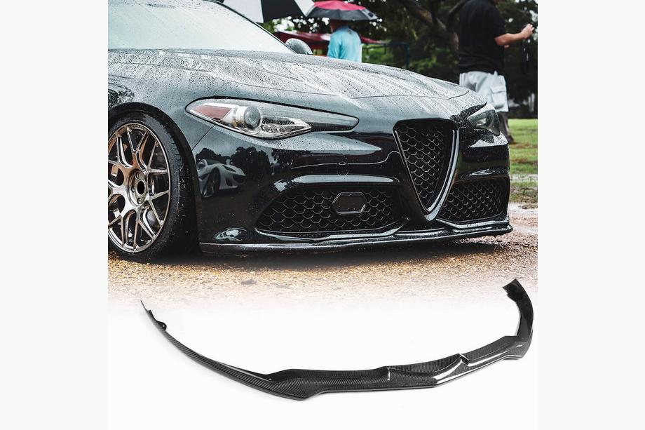 Alfa Romeo Giulia 2016–2022 Predný nárazníkový lip Lip V2 (pre Sport, karbón) Image