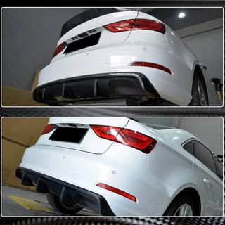 Difúzor zadného nárazníka V2 (pre Base Sedan 2012-2016, karbón) fotografia 4