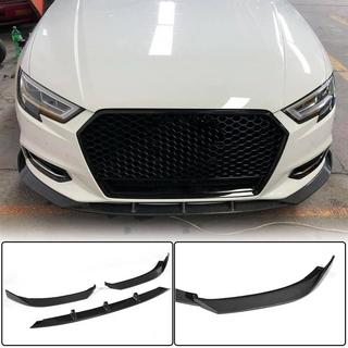 Predný splitter Lip V1 (pre Base 2017-2020 Sedan, karbón) Audi A3 2012–2020 fotografia 1