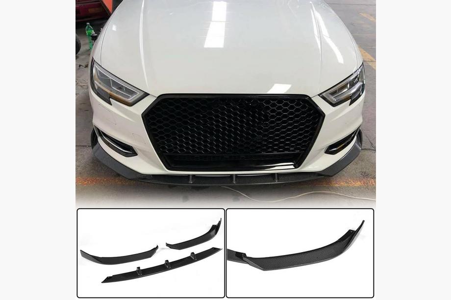 Audi A3 2012–2020 Predný nárazníkový lip (FRP) Image