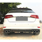 Audi A3 2012–2020 Difúzor zadného nárazníka V2 (pre S-Line HB 2017-2020, karbón) fotografia 3