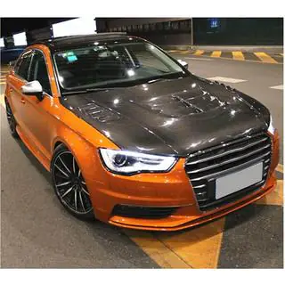 Kapota V1 (pre Sedan 2012-2016, karbón) Audi A3 2012–2020 fotografia 3