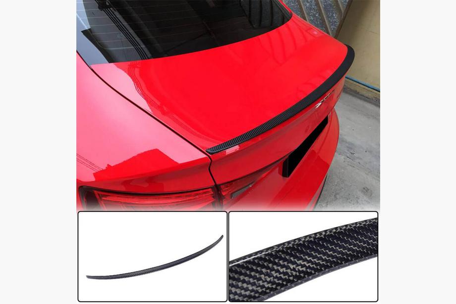 Audi A3 2012–2020 Spojler na zadné veko kufra (FRP) Image