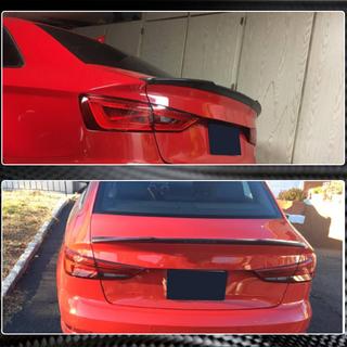 Spojler V4 (pre Sedan, karbón) Audi A3 2012–2020 fotografia 4