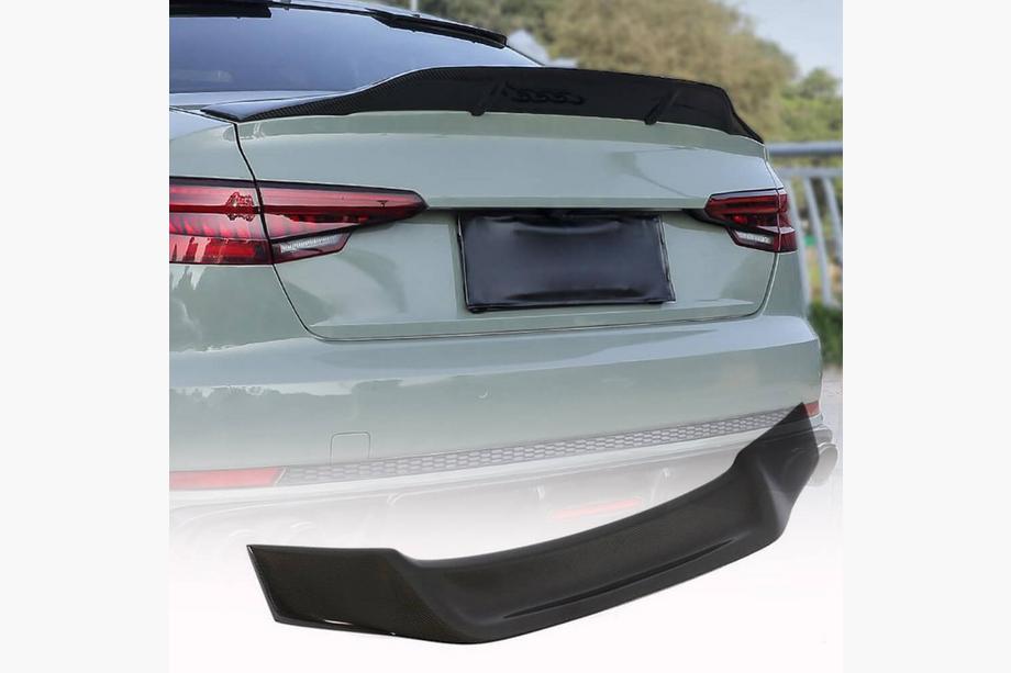 Audi A3 2012–2020 Spojler na zadné veko kufra (FRP) Image