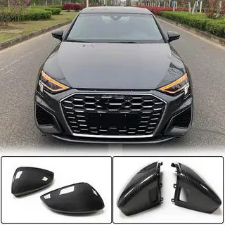 Kryty zrkadiel (karbón) V1 Audi A3 2020– fotografia 1