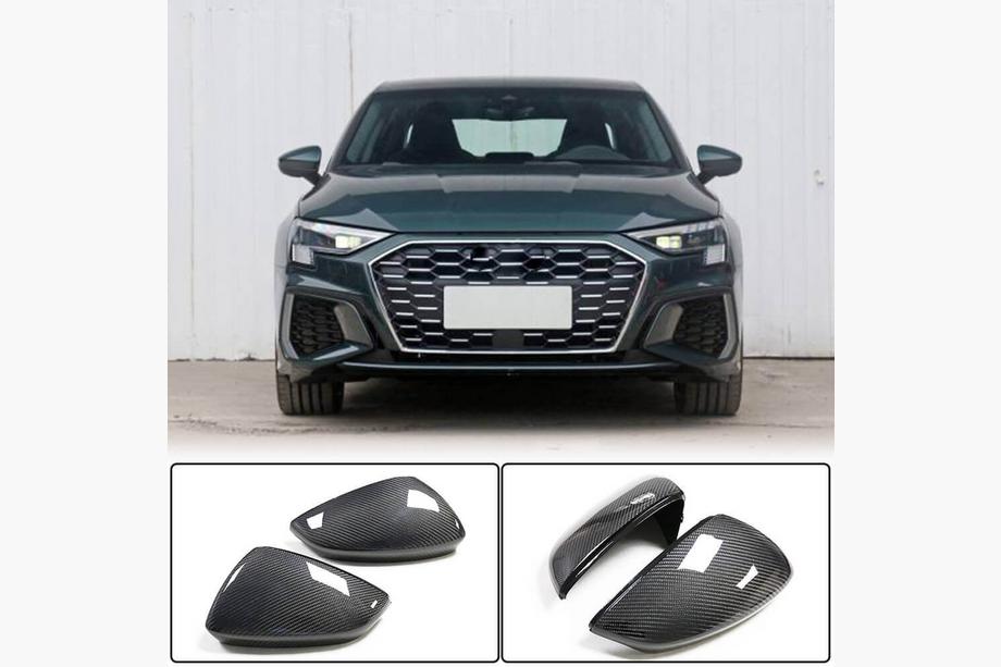 Audi A3 2020– Kryty zrkadiel (Karbon) V2 Fotografia 1