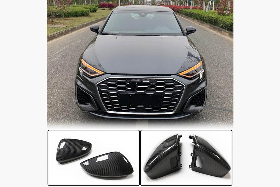 Audi A3 2020– Kryty zrkadiel LHD (Karbon) V3 Image