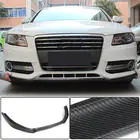 Audi A4 B8 2007–2015 Lip spojler predného nárazníka Lip (pre Base 2007-2011, karbón) fotografia 1