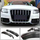 Audi A4 B8 2007–2015 Predný nárazníkový lip Flap (pre Base 2007-2011, karbón) fotografia 1