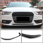 Audi A4 B8 2007–2015 Predný nárazníkový lip Lip (pre Base 2011-2015, karbón) fotografia 1