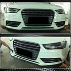 Audi A4 B8 2007–2015 Predný nárazníkový lip Lip (pre Base 2011-2015, karbón) fotografia 4
