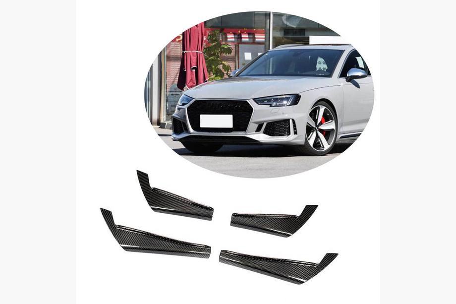 Audi A4 B9 2015–2024 Lem predného nárazníka (pre Base 2015-2019, carbon) Image