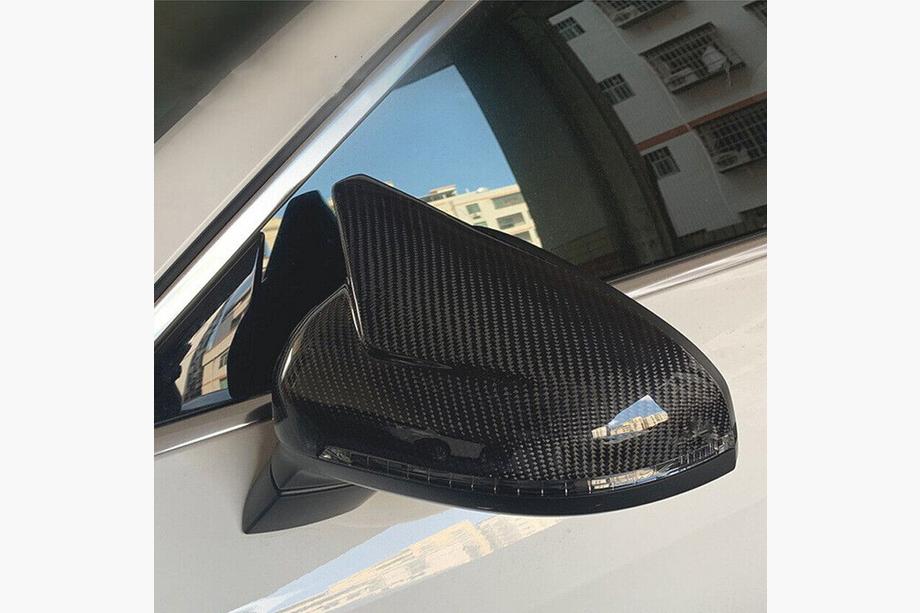 Audi A4 B9 2015–2024 Kryty zrkadiel Replacement Style (Karbon) V2 Fotografia 4
