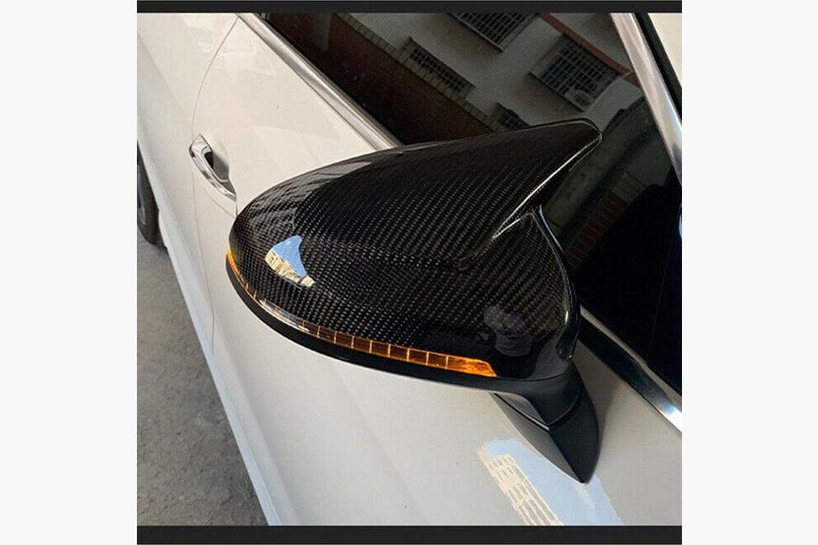 Audi A4 B9 2015–2024 Kryty zrkadiel Replacement Style (Karbon) V2 Fotografia 5