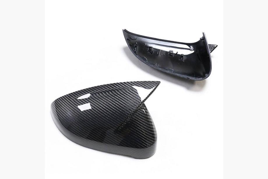 Audi A4 B9 2015–2024 Kryty zrkadiel Replacement Style (Karbon) V2 Fotografia 6