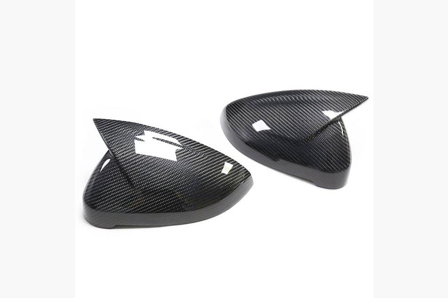 Audi A4 B9 2015–2024 Kryty zrkadiel Replacement Style (Karbon) V2 Fotografia 7