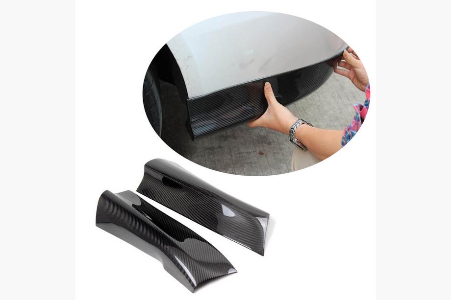Audi A4 B8 2007–2015 Kryty zadného nárazníka Flap (pre Base 2011-2015, karbón) Image