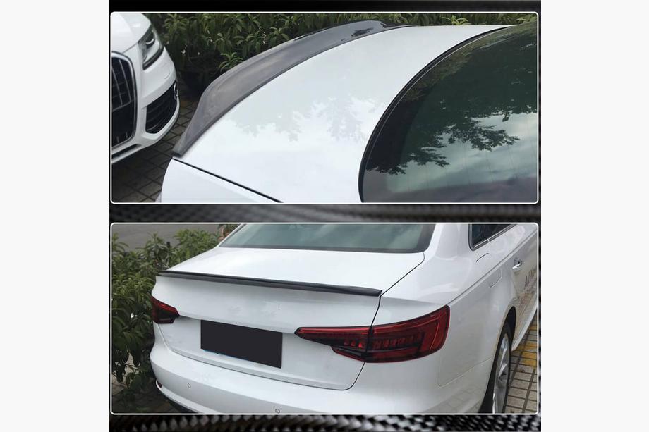 Audi A4 B9 2015–2024 Spojler V3 (pre Sedan, karbón) Fotografia 4