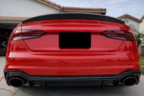 Audi A5 2016–2025 Spojler V6 (pre Sportback, karbón) fotografia 2