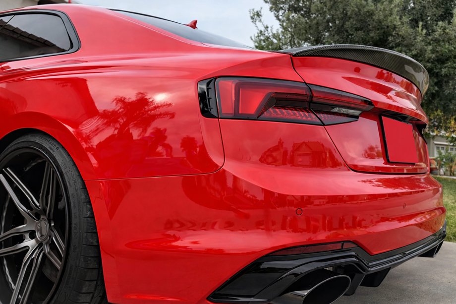 Audi A5 2016–2025 Spojler V6 (pre Sportback, karbón) Image